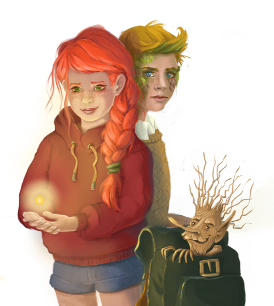 Mina, Evan und Rawusch